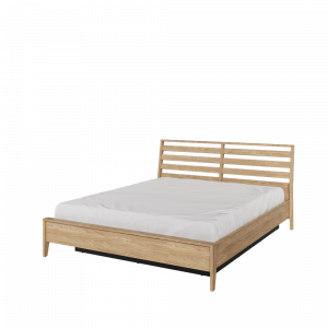 COZY CZ-02(160) - łóżko 160 z pojemnikiem - dąb olejowany