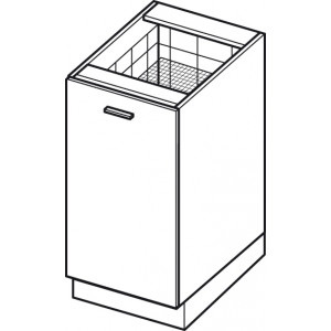 Szafka stojąca JESSICA D30 z koszem CARGO standard