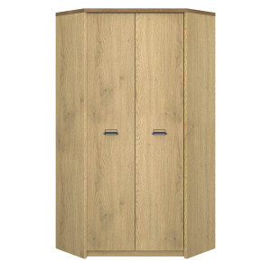 DENZEL szafa narożna 2d dąb cremona / dąb lefkas