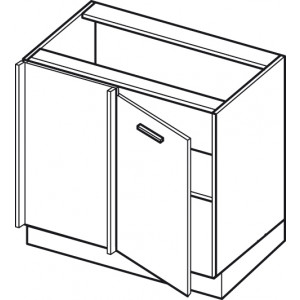 Szafka stojąca narożna JESSICA DPPW105/65 wyspowa