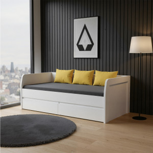 ERDEN łóżko 2s/90 biały