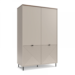 EVO szafa 4d kaszmir / dąb castello