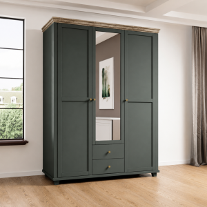 EVORA 24ZRJU19 ZIELONA SZAFA 3D 2S