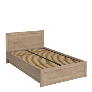 JAZZ łoże 120 z pojemnikiem dąb sonoma