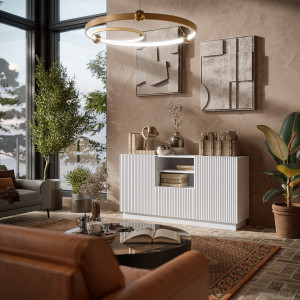 LIVERTI KOMODA 150 BIAŁY MAT