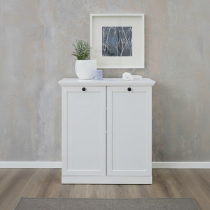 BAXTER komoda 2d biały 