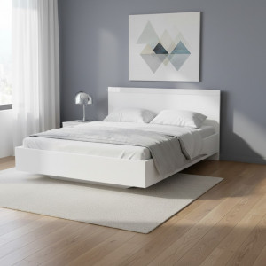LINGO łoże 160 białe