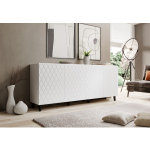  ASTI komoda biały mat 