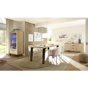 PALMA stół z metalowymi nogami  165x88 włoska kolekcja