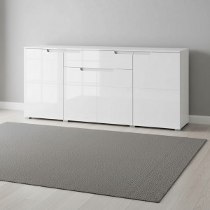 SELENE 36 BIAŁA KOMODA POŁYSK