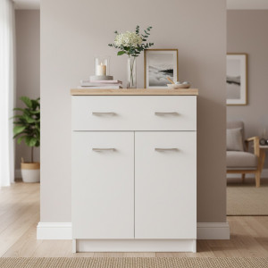 TOP MIX komoda 2d1s/60 biały