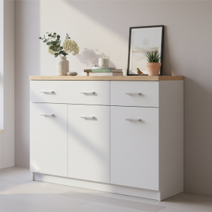  TOP MIX komoda 3d2s biały