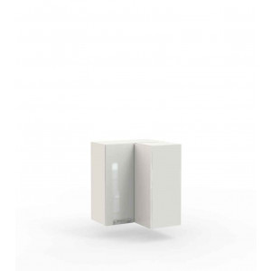 Kuchnia Vella szafka WNPP 65/65/72 wisząca narożna Biały Połysk