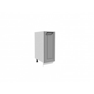 VENEZIA SZARA D30 CARGO Z KOSZEM szafka kuchenna dolna 30 - kuchnia skandynawska 