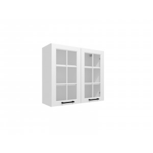 VENEZIA BIAŁA WS80 szafka kuchenna wisząca 80 witryna - kuchnia skandynawska 