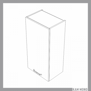KAMMONO Fronty M4 Akryl - szafka wisząca W45.1/90