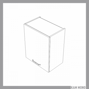 KAMMONO Fronty M4 Akryl - szafka wisząca W55.1/61