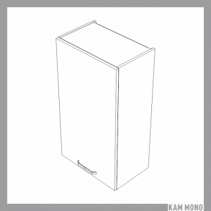 KAMMONO Fronty M4 Akryl - szafka wisząca W50.1/100