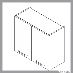 KAMMONO Fronty M4 Akryl - szafka wisząca W70/61 